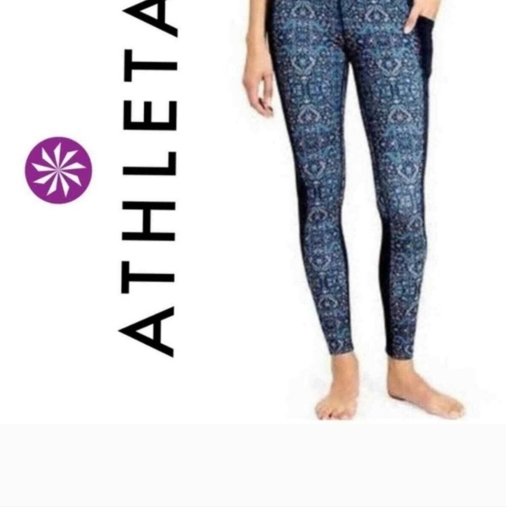 Athleta Tapestry Chaturanga Town Tights.